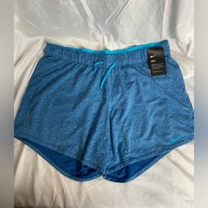 Nike Dri-Fit Blue Shorts Size L and NWT